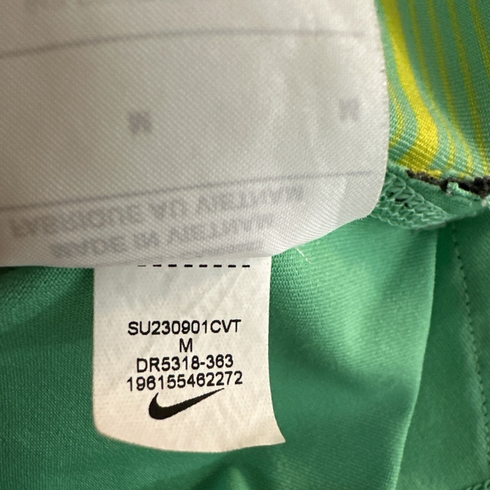 Nike Tiger Woods Dri-FIT Performance Golf Polo Shirt Green DR5318-363 Size M - Picture 8 of 13